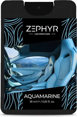 Obrázek produktu pro Parfém do auta ZEPHYR PERFUME AQUAMARINE 18 ml