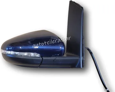 Produktbild von Außenspiegel Spiegel rechts elektrisch für Für VW TOURAN 1T3 2010 - 2015 blau LH5X