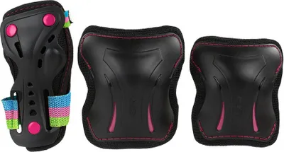 Produktbild von Sfr Skates Essentials Triple Pad Set Schwarz L Schwarz L
