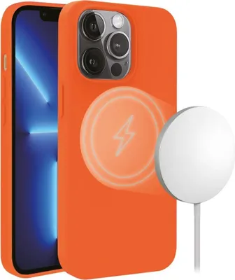 Produktbild von ViVanco™Mag Hype, Cover, Apple, iPhone 13 Pro, 15,5 cm (6.1"), Orange