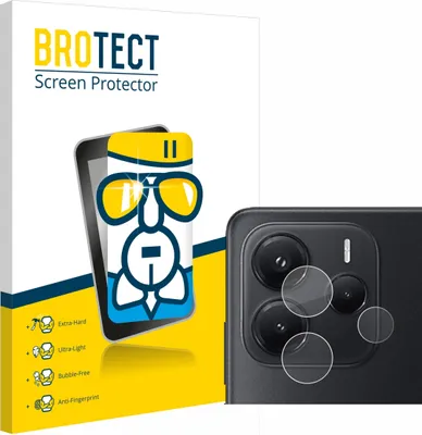 Produktbild von BROTECT Schutzglas für Xiaomi Redmi Note 14 (NUR Kameraschutz) Schutzfolie Panzer Folie Glas Display Schutz klar