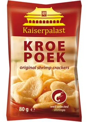 Image de Chips de crevettes Kroe Poek, 80g - Kaiserpalast