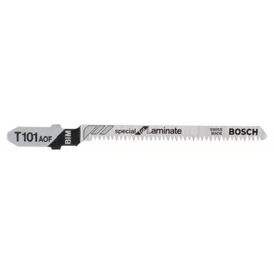 Produktbild von Bosch 3x Stichsägeblatt T 101 AOF Special für Laminat, Kurvenschnit