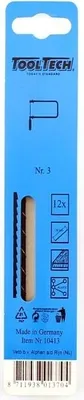 Produktbild von ToolTech 10413 Laubsägeblätter 12 er Pack - Größe Nr. 3