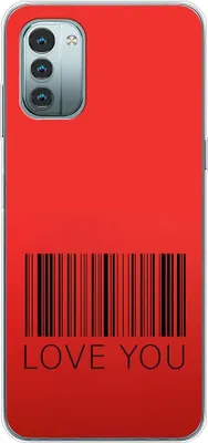 Produktbild von König Design Hülle kompatibel mit Nokia G11 Kunststoff Soft Handyhülle - Handy Case Love You