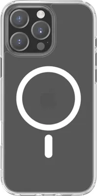 Produktbild von Bigben Connected COVMAGIP16PM, Cover, Apple, iPhone 16 Pro Max, 17,5 cm (6.9"), Transparent