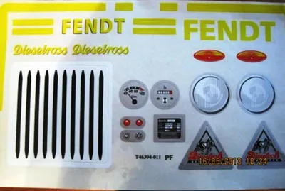 Produktbild von Big Aufklebersatz Fendt Dieselross