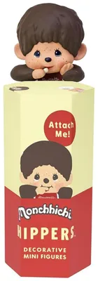 Monchhichi Hippers Figur, ca. 10 cm, Harz, Überraschungsbox