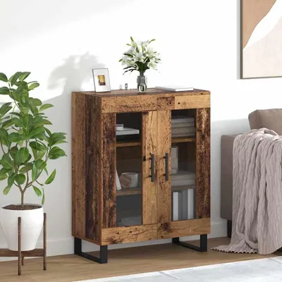 Productafbeelding van vidaXL Dressoir, gerecycled hout, 69,5 x 34 x 90 cm, houtvezel