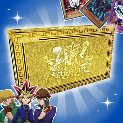 Produktbild von Yu-Gi-Oh! Legendary Decks II – Box 2 | Deutsch | 3 Decks + Secret & Ultra Rare Karten + Heartforcards Versandschutz