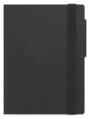 Obrázok produktu pre Legami – Plánovač na týždeň Mini 2027, čierna farba, 12 mesiacov, 8 x 11 cm