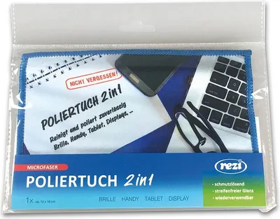 Obrázek produktu pro Leštící utěrka 215630 2v1 z mikrovlákna Premium
