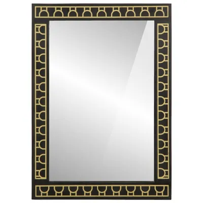 Immagine prodotto di Specchio da Bagno 50x70x2,5 cm Legno Massello di Mango e Vetro