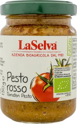 Zdjęcie produktu dla LaSelva LS_0622, Pesto, 130 g, 365 kcal, 1504 kJ, 36 g, 1,6 g