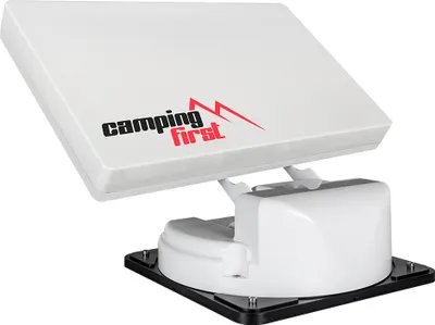Produktbild von Camping first Satmex Flat 2 vollautomatische Sat Twin Antenne System Satelllitenantenne Flachantenne