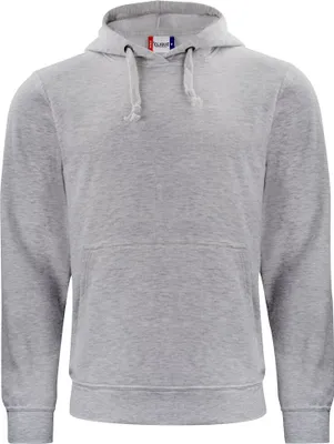 Produktbild von Clique Basic Kapuzenpullover mit Kordelzug-Kapuze und Känguru-Tasche für Damen & Herren