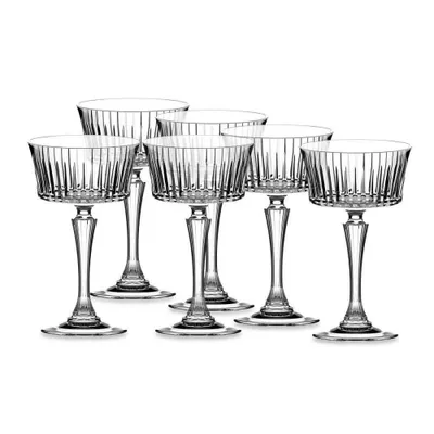 Produktbild von RCR Timeless Champagnerglas 26cl 6 Stück.