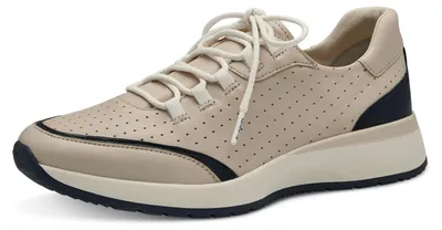 Produktbild von Tamaris Sneaker - Ivory / Schwarz Leder