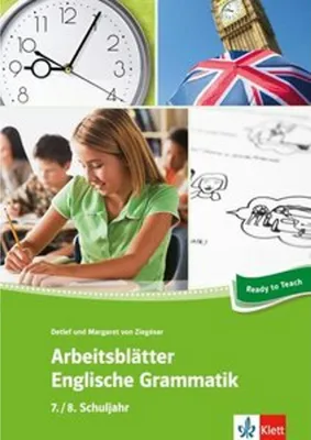 Obrázok produktu pre Arbeitsblätter Englisch. Englische Grammatik 7./8. Schuljahr