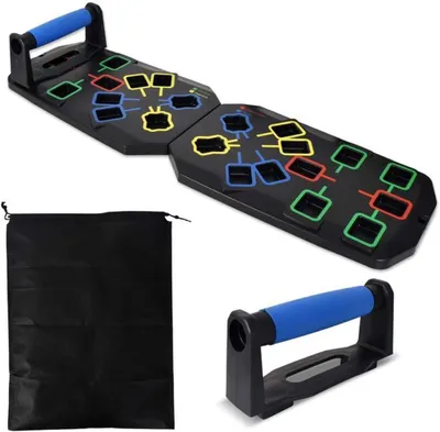 Produktbild von Unyqoos Tragbares und ergonomisches Liegestützbrett für vielseitiges® Muskeltraining zu Hause