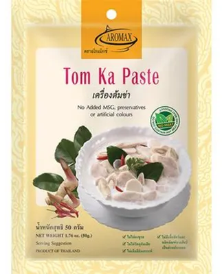 Image de Pâte Tom Kha pour soupe, 50 g, marque Aromax
