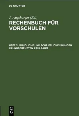 Produktbild von Mündliche und schriftliche Übungen im unbegrenzten Zahlraum