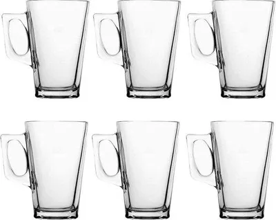Produktbild von Famanu Lattegläser 240 ml - temperaturbeständig - Set von 6