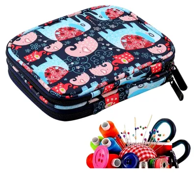 Produktbild von Häkeltasche - Praktischer Aufbewahrungskoffer für Strickzubehör