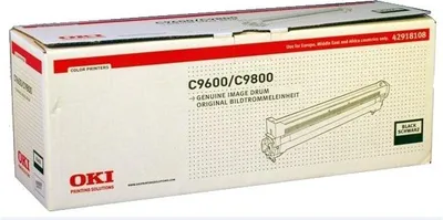 Produktbild von OKI 42918108, Original, OKI C9850 MFP, C9800 MFP, C9600, C9800, C9650, C9800GA, 1 Stück(e), 30000 Seiten, LED-Druck, Schwarz