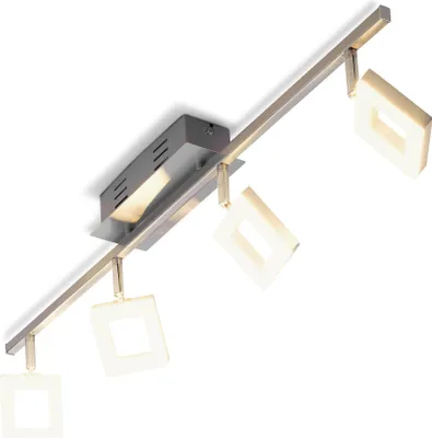 Produktbild von casa NOVA Spotleiste REAL BHT 80x17x8 cm silber