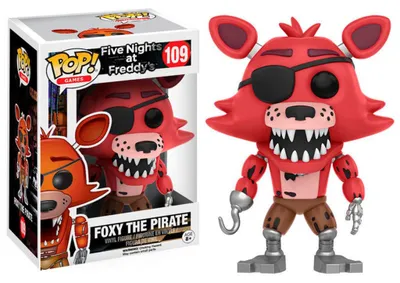 Produktbild von Five Nights at Freddy's - Foxy The Pirate 109 - Funko Pop! Vinyl Figur