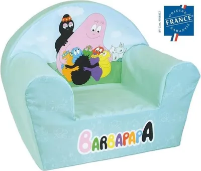 Produktbild von Kindersessel Barbapapa, 52 x 33 x 42 cm, FUN HOUSE, Origine France