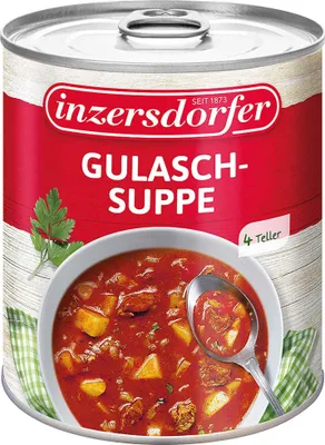 Produktbild von Inzersdorfer Gulaschsuppe 800g