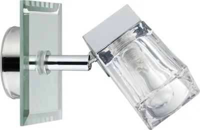 Produktbild von Paulmann WallCeiling Trabani IP44 max. 20W G9 Chrom/Transparent 230V Metall/Glas