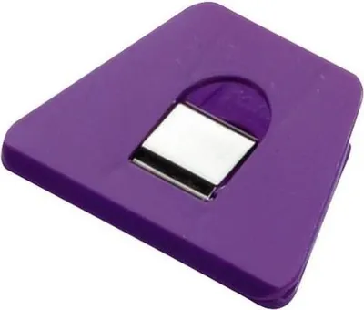 Produktbild von Briefklemmer Multi Clip Signal 3 90x70mm VE=100 Stück violett