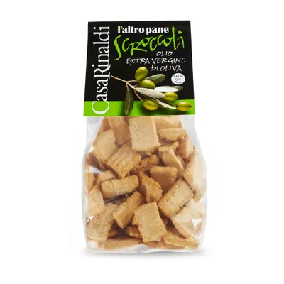 Zdjęcie produktu dla Tradycyjna pikantna przekąska ze scroccoli z oliwą z oliwek w torebce 300g