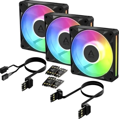 Obrázok produktu pre ARCTIC BioniX P12 A-RGB, Ventilátor, 12 cm, 450 ot/min, 3000 ot/min, 129 m³/h, Čierna