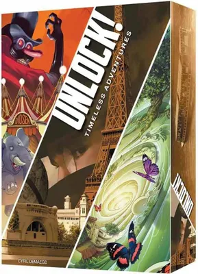 Produktbild von Asmodee Unlock! Timeless Adventures Brettspiel Spanisch Mehrfarbig  Mehrfarbig One Size