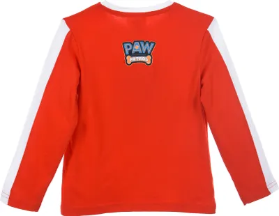 Produktbild von Paw Patrol Kinder Jungen Langarm-Shirt Longsleeve Oberteil Chase Marshall Rubble, Farbe:Rot, Größe:116