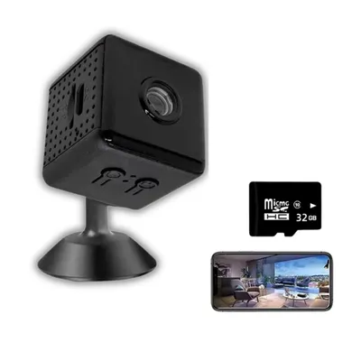 Productafbeelding van Miniatuur wifi-camera met 1080p-resolutie, bewegingsdetectie en nachtzichtfunctie
