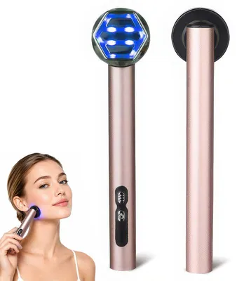 Produktbild von EMS Augenmassagegerät mit Wärme & LED Licht, 7 Farben, Augenpflege Gerät gegen Augenringe & Schwellungen, USB-C wiederaufladbar