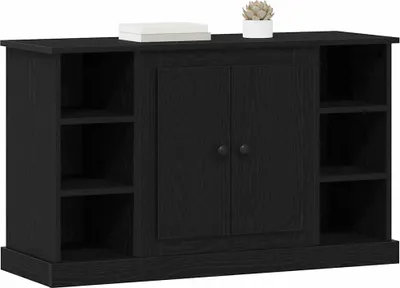 Zdjęcie produktu dla vidaXL Kredens o wyglądzie czarnego dębu 100 x 35,5 x 60 cm materiał drewnopochodny