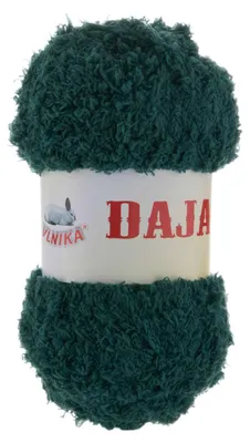 50g Kuschelgarn Daja Kuschelwolle Chenille Strickgarn dunkelgrün