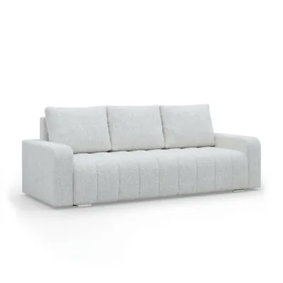 Produktbild von ABRIELLE - Sofa mit Schlaffunktion, Bettkastem, Komfort und Still, grau