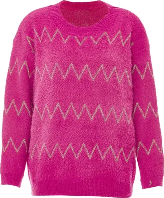 Produktbild von ebeeza damen strickpullover - pink, M