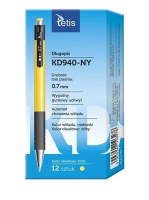 Obrázok produktu pre Puzdro pera žlté KD940-NY (12ks)