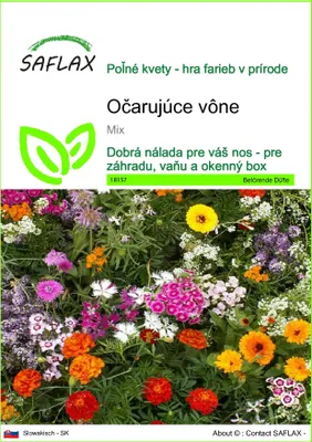 Obrázok produktu pre SAFLAX - Očarujúce vône - Mix - 1000 Semená