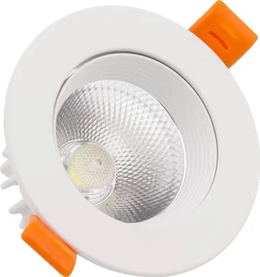 Produktbild von LED Downlight Einbaustrahler 9W Rund COB CRI90 Ausschnitt Ø 90 mm No Flicker 4000K Neutralweiß