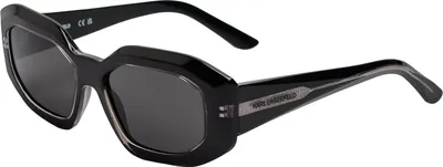 Produktbild von Karl Lagerfeld Damen-Sonnenbrille im Cat-Eye-Stil, rechteckig, abgewinkelt, KL6167S