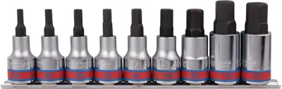 Produktbild von King Tony Allen Steckschlüsselsatz 1/2" 9Cz. 3/16"- 5/8"